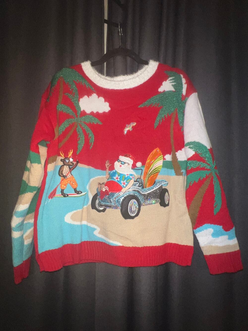 Ugly Christmas Sweater Xmas Size Medium